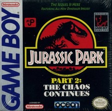 Jurassic Park 2 II Nintendo Game Boy