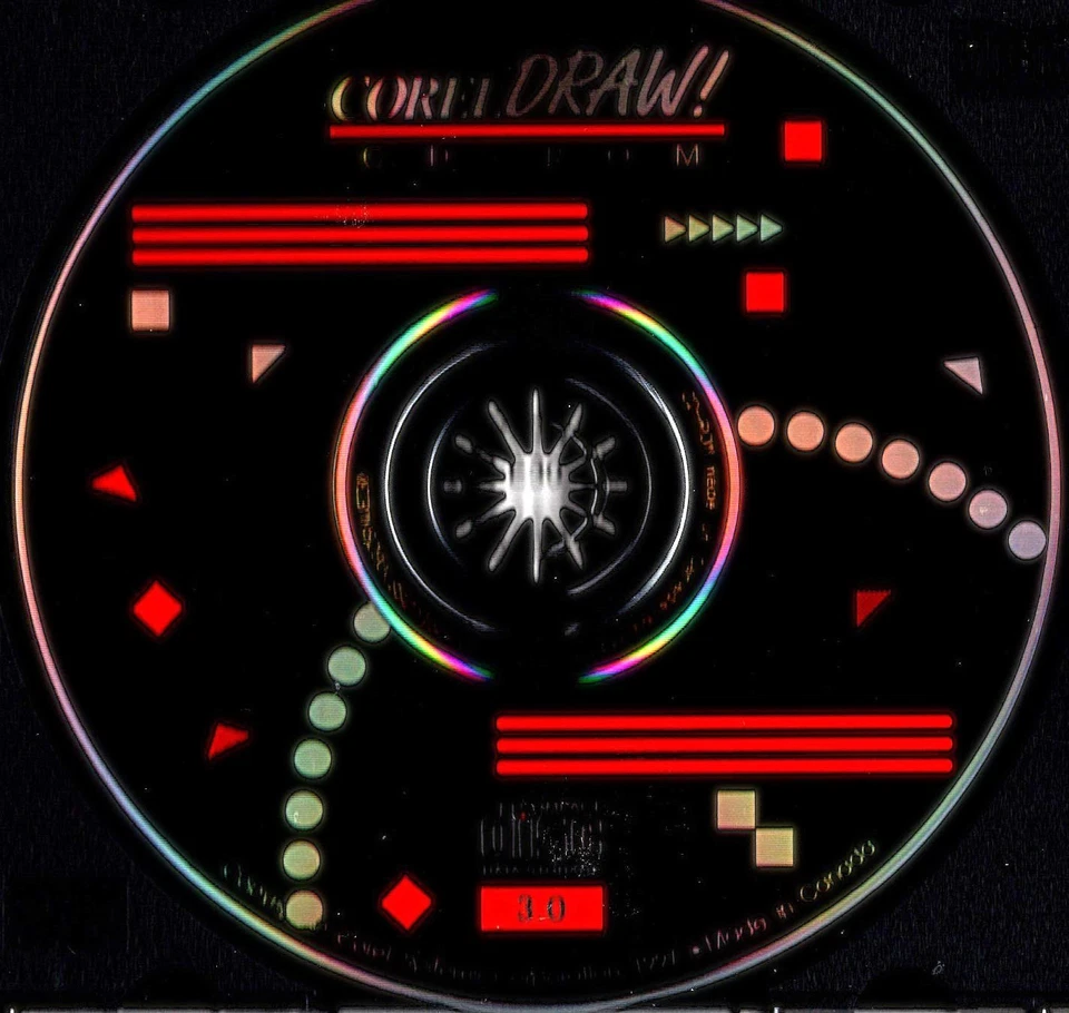 COREL DRAW CD-ROM For Windows 1991  #37 - Image 2 of 3