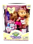 Cabbage Patch Kids Lil' Sprouts 5" Doll Blonde Curly Hair Blue Eyes 2007