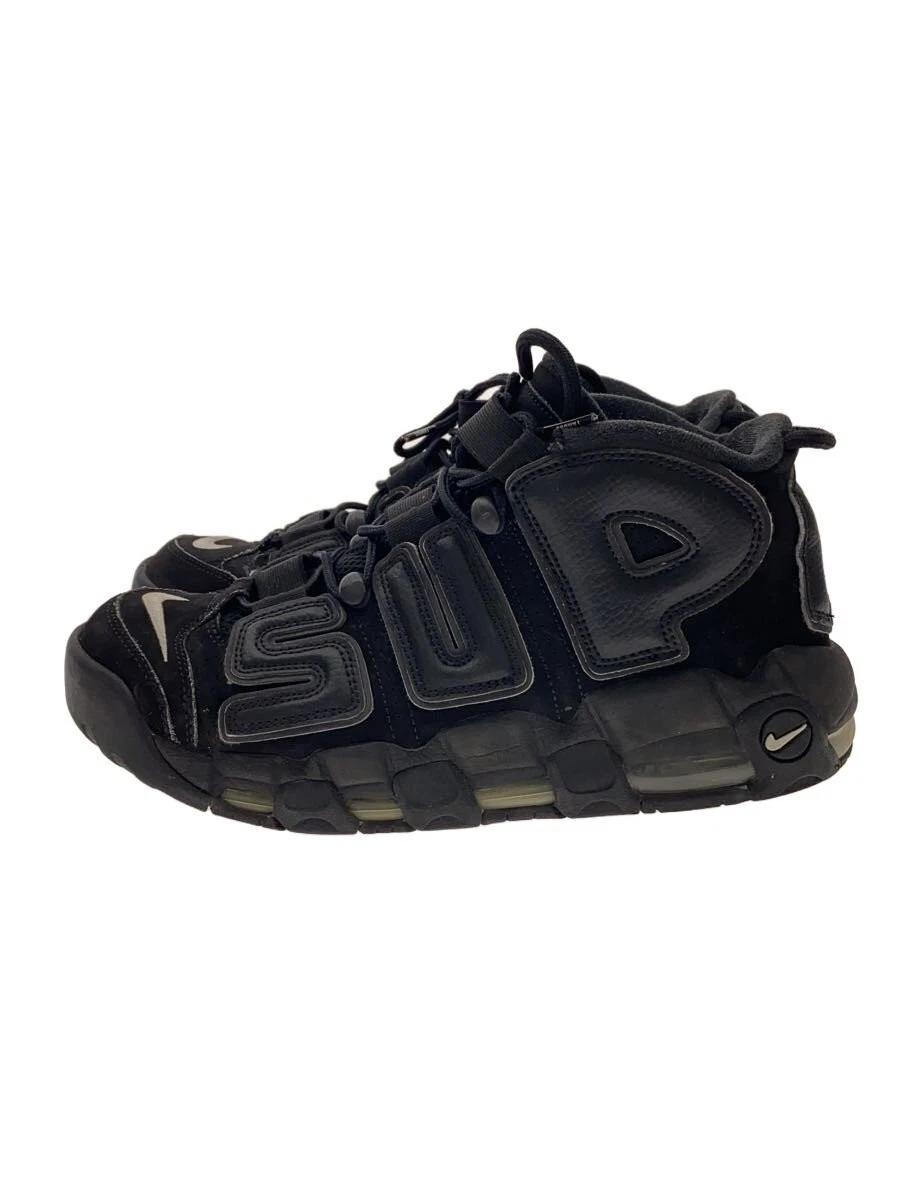 靴 NIKE AIR MORE UPTEMPO BLACK 27.5 Nike Supreme x Air More Uptempo Black | eBay