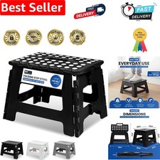 MY DIY Klappbarer Tritthocker 9 Zoll 22 cm Leicht Schwerlast Stark Kunststoff S...