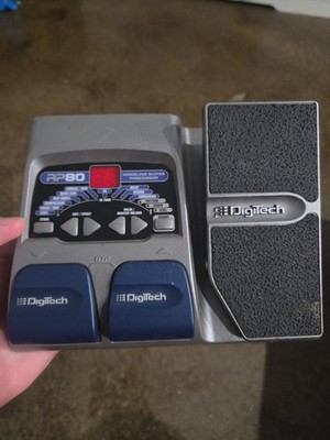 DigiTech RP80 Digital Modeling Multi-Effects Guitar Processor w/ Pedal