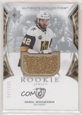 2021 Upper Deck Ultimate Collection Rookies Jersey 547/699 Daniil Miromanov 1sg4