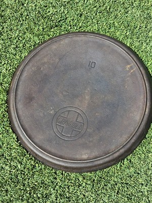 Griswold Cast Iron #10 with #8 Skillet Unknown