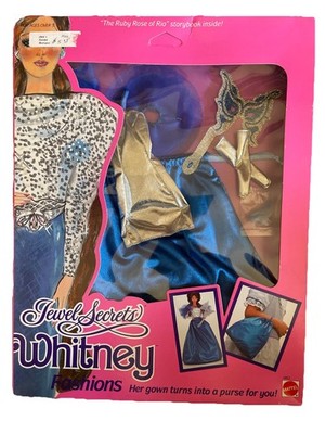 NEW Vintage 1986 Barbie ''Jewel Secrets'' Whitney Doll Outfit - #1862 - Sealed