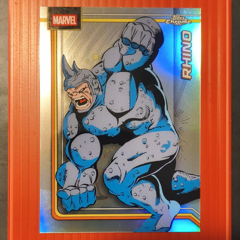 2026 Topps Chrome Marvel Rhino #097 Refractor 