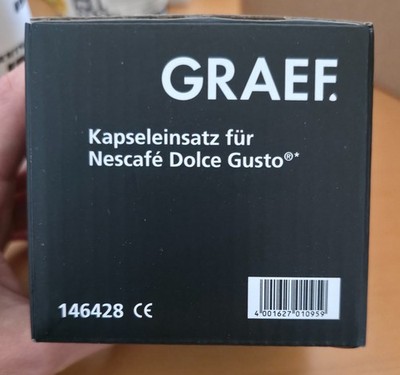 Graef Kapseleinsatz für Nescafe Dolce Gusto NEU