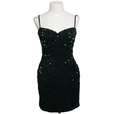 Zara Basic, Cocktailkleid, Größe: S, Schwarz, Elasthan/Polyester, Einfarbig #QC0
