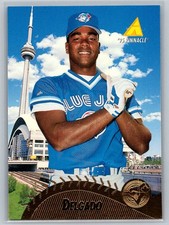 1995 Pinnacle Baseball #390 Carlos Delgado - VG - Toronto Blue Jays