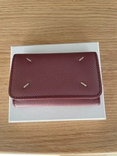 Maison Margiela RECICLA Dusty Pink Saffiano Leather 6 Hook Key Case Italy Box