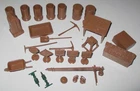 Marx 1950s Construction Camp Accessories