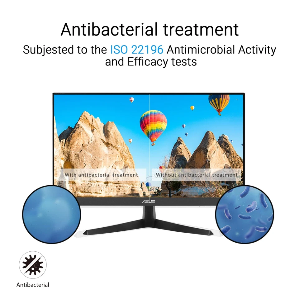 ASUS 22 Inch Full HD IPS Gaming Monitor 100Hz Adaptive Sync Eye Care Technology - Image 4 of 4