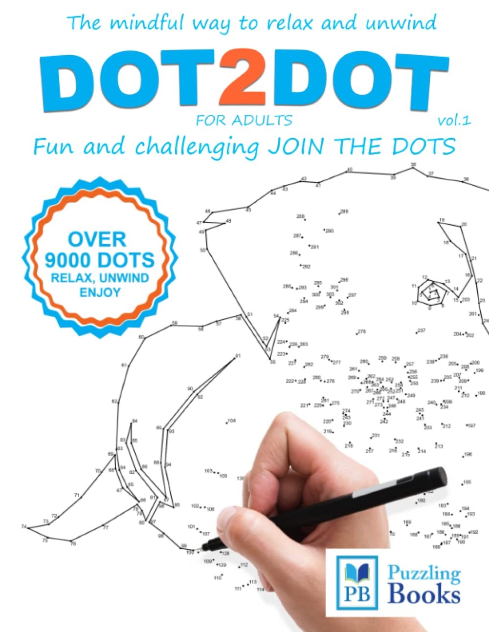 DOT-TO-DOT For Adults Fun and Challenging Join the Dots: The mindful way to rel - Image 4