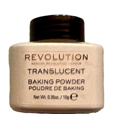 Revolution Beauty Translucent Baking Powder Loose Face Powder .35 oz Sealed NEW