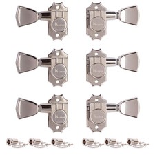 Kluson 3+3 Revolution Series G-Mount Tuners, Nickel