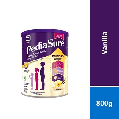 Abbott Pedia sure (EXP 2027)  Complete Nutrition 1-10 Yrs Vanilla 800g