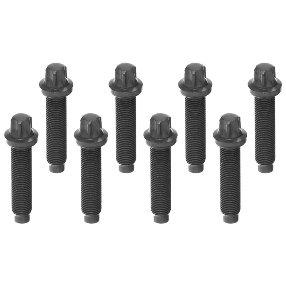 8PCS New Transmission Flywheel Bolt Hex.Head Replacement F77Z-6379-AC For Ford - Image 2 of 4