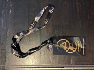 Linkin Park From Zero World Tour Vip Lanyard Mit Karte