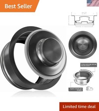 Easy-Install Gunmetal Stainless Steel Garbage Disposal Flange Stopper