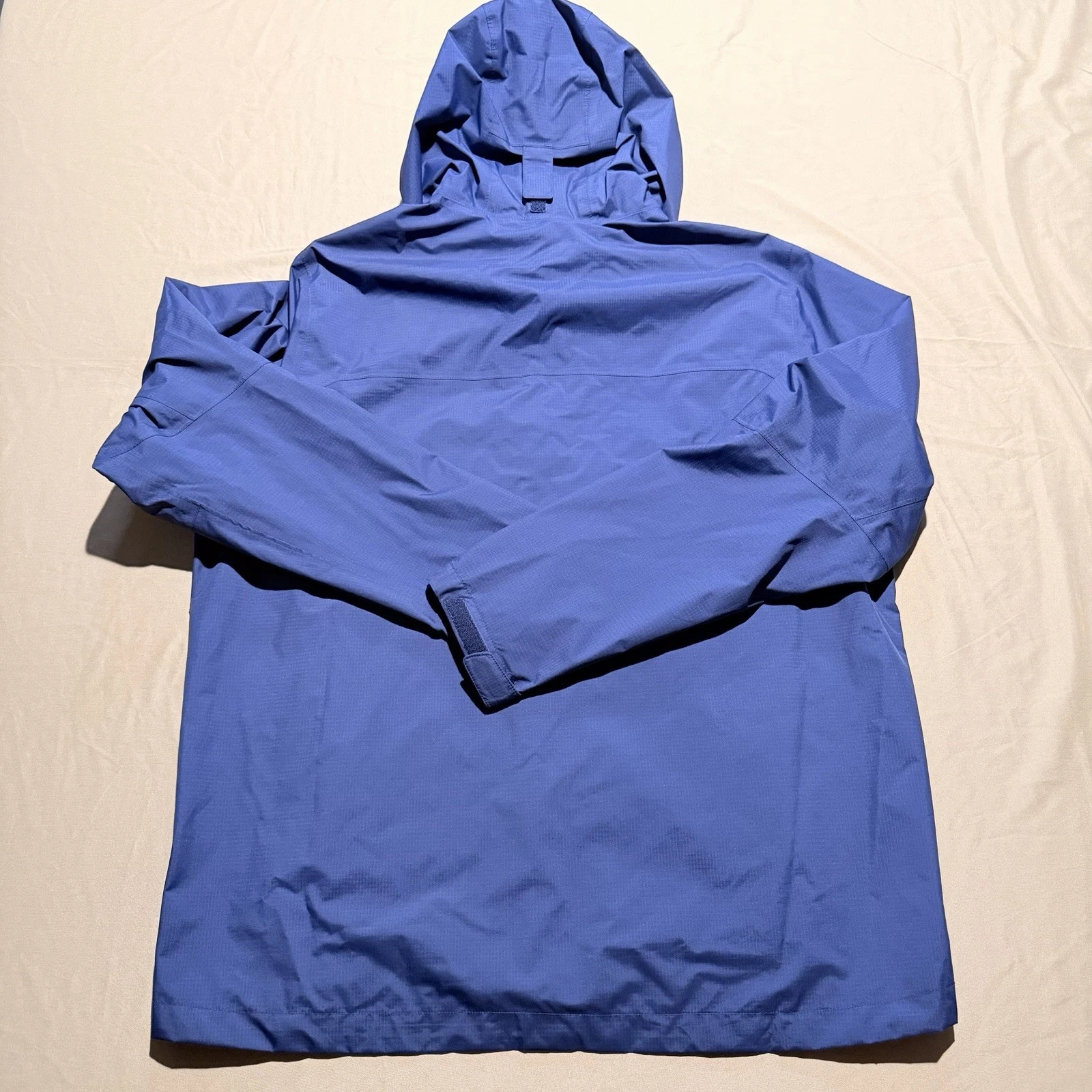REI Co-Op Peak 2.5L Waterproof Rain Jacket Mens XL Blue Hooded Hiking Shell - product detail image 5
