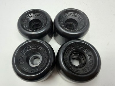 Kryptonics Slammer Skateboard Wheels Black - Brand New Set of 4 Vintage