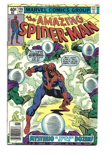 Amazing Spider-man #198, GD+ 2.5, Mysterio, Burglar