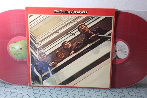 The Beatles – 1962-1966, 1978 UK press 2x LP, Apple Records PCSPR 717 RED VINYL