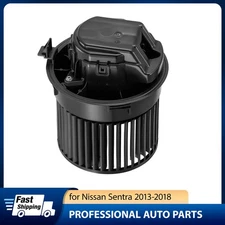 Front AC Heater Blower Motor For 2013-2018 Nissan Sentra Sedan w/Fan Cage 700295