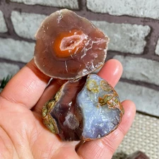 81g  Raw Carnelian Stone Rough Red Agate Gemstone Mineral Specimen