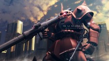 Gundam mecha fight anime zaku ii chars custom Custom Gaming Mat Desk 2101