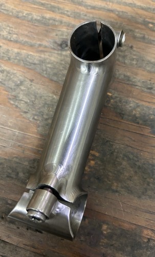 Titanium Stem 1” Threadless 25.4 Clamp Positive Rise - Picture 2 of 7
