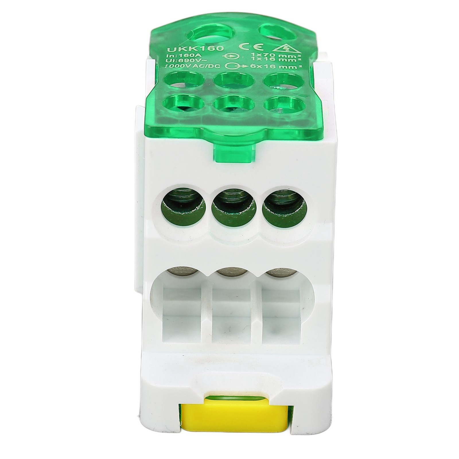Terminal Distribution Box 690V 160A DIN Rail Terminal Block Power Junction Box