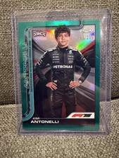 2025 Topps Chrome Formula One F1 - Kimi Antonelli #8 RC - Teal Refractor /299