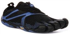 Vibram Five Fingers V-Run Retro Marks Eva Bogen Herren Schuhe Schwarz Blau