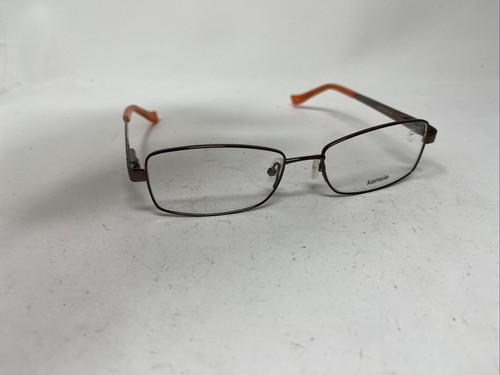 KENSIE EYEWEAR WATERCOLOR TP BROWN 53-16-135 FLEX HINGE EYEGLASSES NT23 - Picture 4 of 8