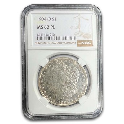 1904-O Morgan Dollar MS-62 NGC (PL) | eBay