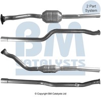 BM80039H Katalysator Abgas Abgasfront Diesel Euro 2 Mit Montagesatz