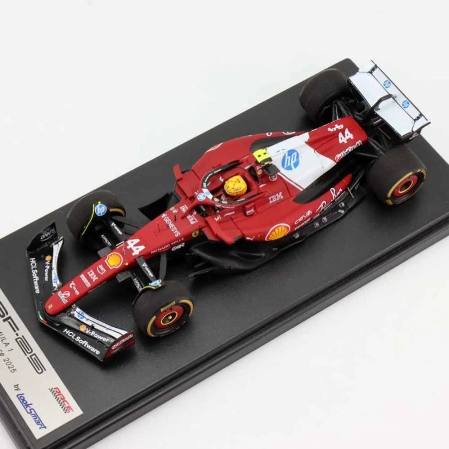 Looksmart 1/43 Scuderia Ferrari SF-25 2025 Chinese GP Sprint Race Lewis Hamilton - Image 2 of 4