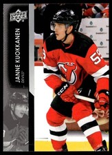 2021 Upper Deck Hockey Janne Kuokkanen 356 New Jersey Devils