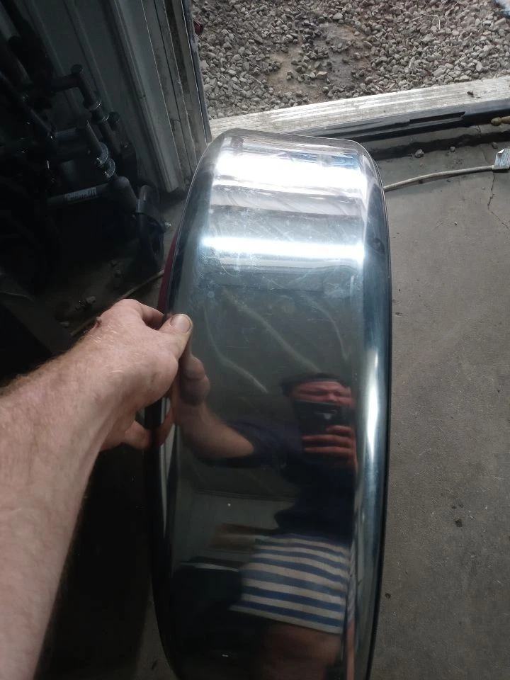 Chevrolet G20 1993 soporte de neumático de repuesto trasero OEM probado granate  Foto 2 de 4