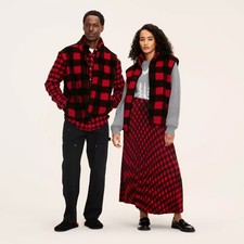 Adult Buffalo Check Fleece Vest - Woolrich