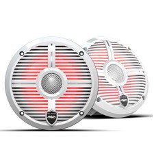 Wet Sounds REVO 6 XW-W V3 - Revolution Series 6.5" RGB LED Marine Coaxial Spe...