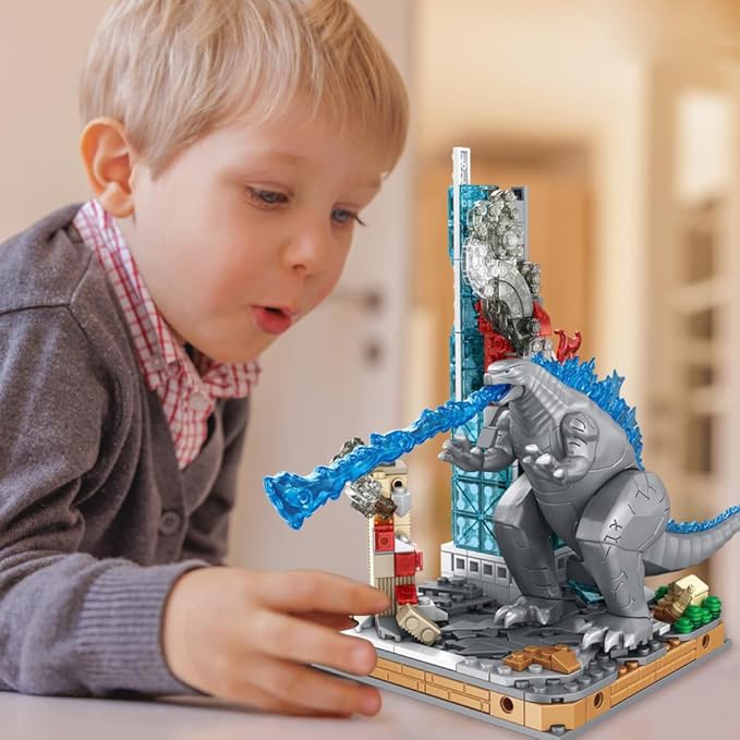 Animal Building Blocks Set 493 Pieces Creative Toy Gift for Boys Girls Age 8-14