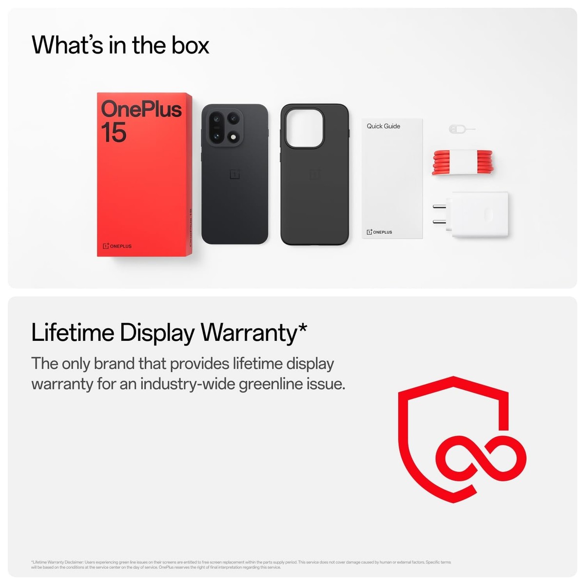 OnePlus 15 (12GB+256GB Black) Snapdragon® 8 Elite Gen 5 NFC (No