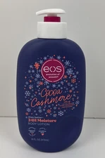 Eos Shea Butter Body Lotion Cocoa Cashmere 16 oz Limited Edition Holiday Scent