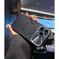 Magnetic Case For iPhone 16 Pro Max 15 14 13 12 Shockproof Laser Full Lens Cover