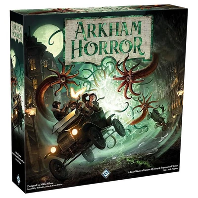 Arkham Horror 3rd Edición Cooperative Investigation & Terror Juego de Mesa 14+ - Imagen 1 de 4