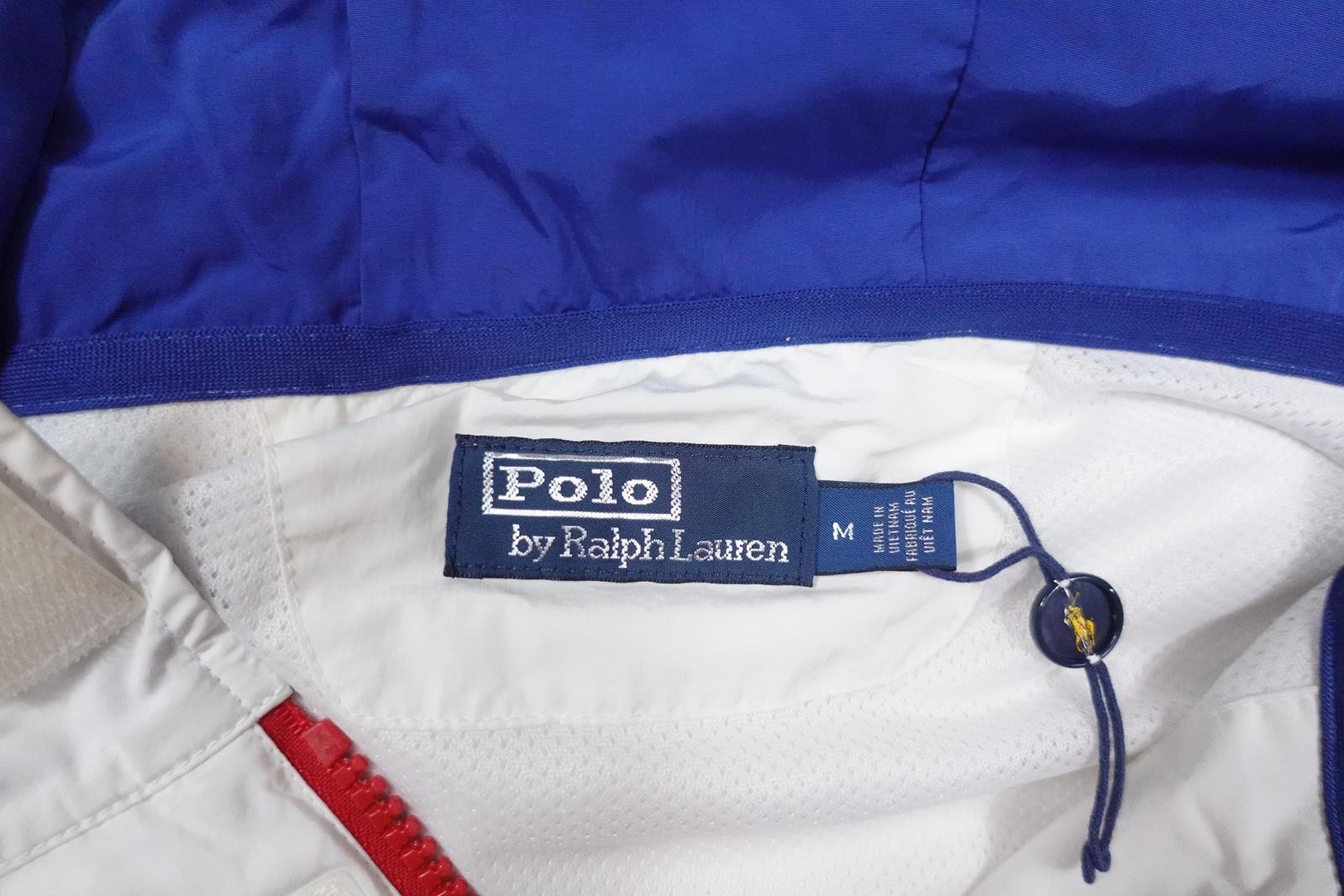 Polo Ralph Lauren Jacket Windbreaker Pullover CP-93 USA Regatta Sailing RARE M thumbnail 3