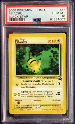 Pokémon TCG Grade 10 Pikachu Individual Collectible Card Game