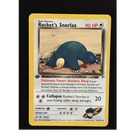Vintage Pokemon TCG Rocket's Snorlax Gym Heroes 033/132 1st Ed Rare